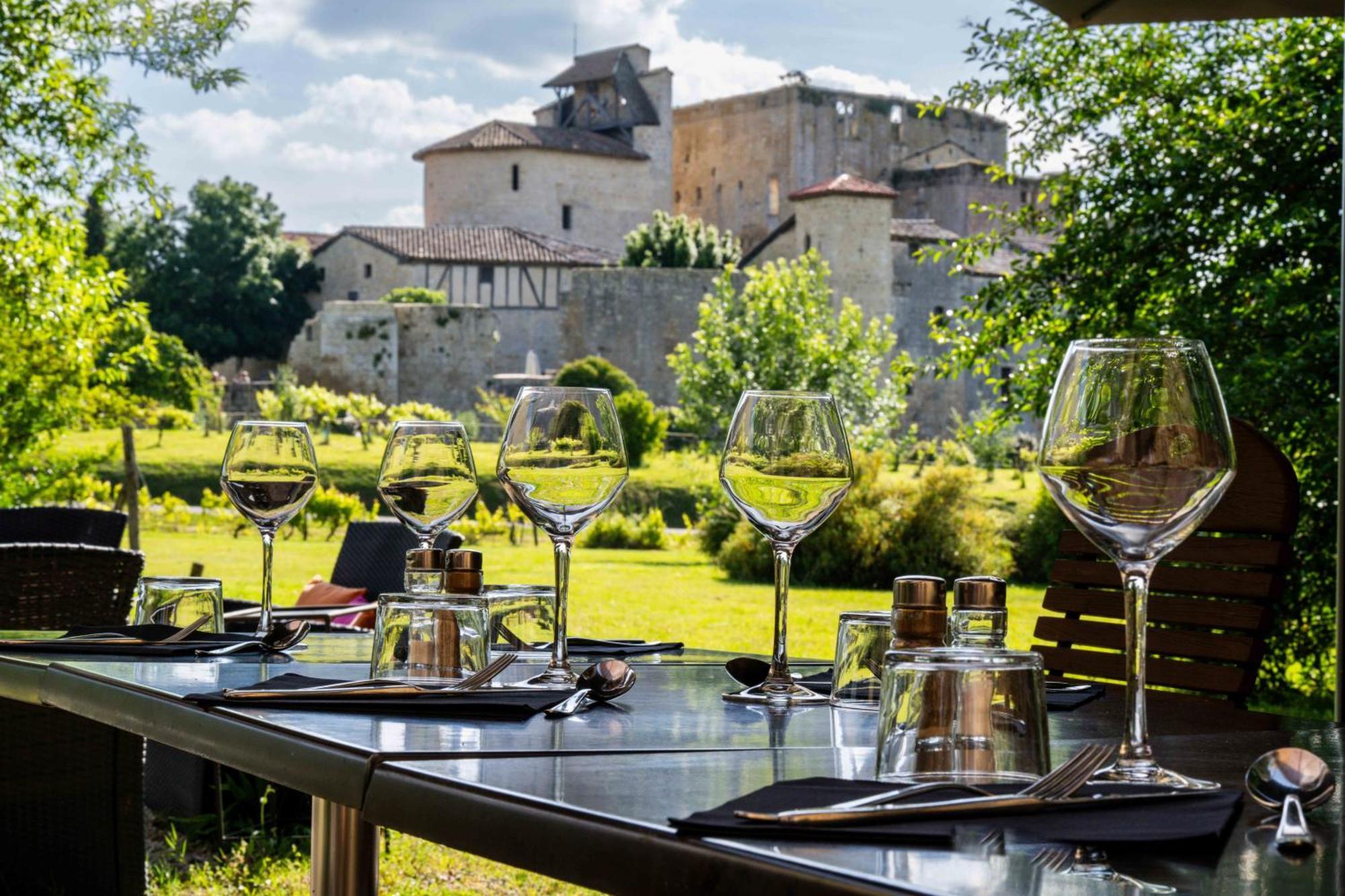 Logis L'Auberge De Larressingle Экстерьер фото