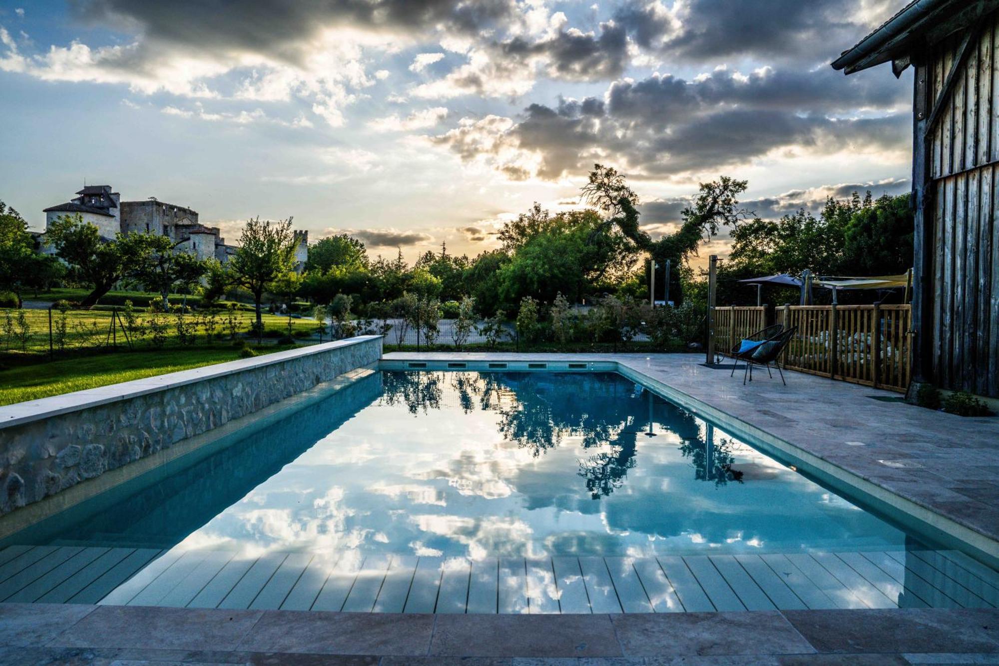 Logis L'Auberge De Larressingle Экстерьер фото
